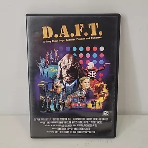 D.A.F.T. - A Story About Dogs, Androids, Firemen and Tomatoes (DVD, 2000) RARE! - Imagen 1 de 5