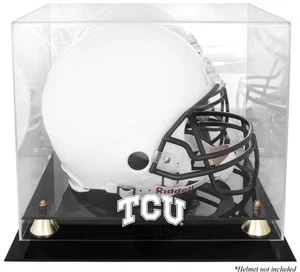 TCU Horned Frogs Golden Classic Logo Helmet Display Case - Fanatics - Picture 1 of 1