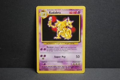 Kadabra #32/102 Base Set 1999 Light Play To Near Mint - Image 1 of 2