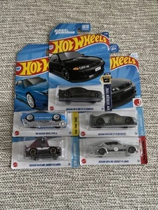 2024 HOT WHEELS Mainline NISSAN SKYLINE (BCNR33) R33 GODZILLA LOT OF 5 NISSAN HW - Picture 1 of 11