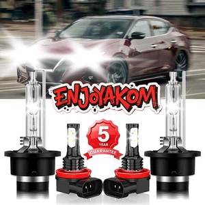 For Nissan Maxima 2007-2008 Combo LED Headlights Bulb High/Low Fog Light HID - Bild 1 von 11