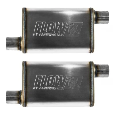 Flowmaster 409S  2.5" Offset In/Out FlowFX Car Exhaust Muffler 71236-2 - Image 1 of 4