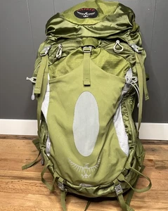 Osprey Atmos 50L Airspeed Hiking Backpack Green H20 Cordura LARGE NWOT - Picture 1 of 8