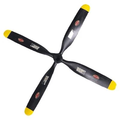 FMS Propeller 7x5.4 4-Blade 800mm P51 V2 FMMPROP039 Propellers Electric Plane US - Image 1 of 4