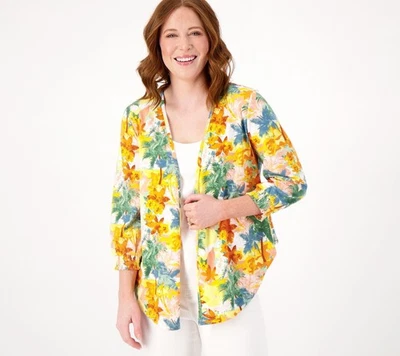 Suéter Top Para Mujer Denim & Co. Talla M Estampado Favorito Multicolor A602899 Foto 1 de 4