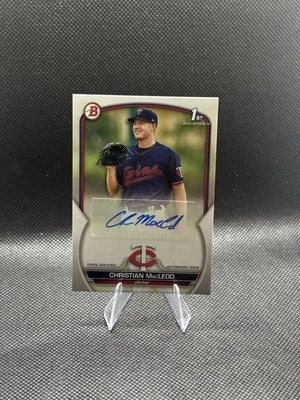 2023 Bowman - Paper Prospect Autographs Christian Macleod #PPA-CMD (AU, RC) - Image 1 of 2