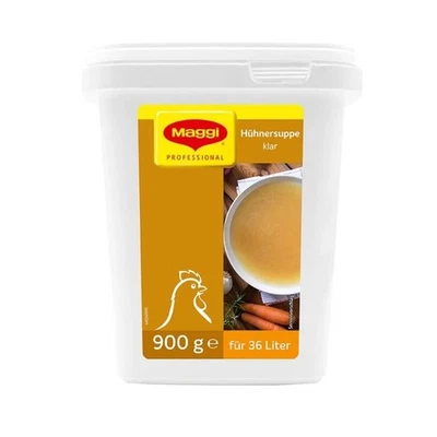 MAGGI Zuppa di Pollo Chiara, Immediatamente Solubile Confezione da 1 (1 x 900g) - Immagine 1 di 2