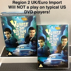 *Region 2 UK!* Voyage to the Bottom of The Sea DVD Set Final Season 4 TV Series! - Foto 1 di 16