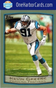 Topps Carolina Panthers #173 1999 Kevin Greene - Imagen 1 de 2