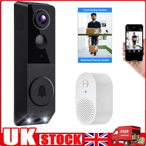 1080P Video Doorbell Wireless Camera WiFi Smart Door Intercom Bell Security - Picture 1 of 13