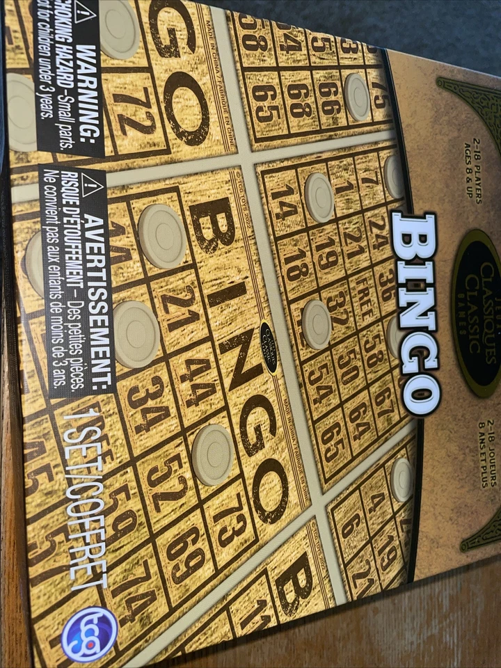 JEUX Classiques Classic Games Bingo Set 2-18 Players Ages 8 And Up - Image 1 of 1