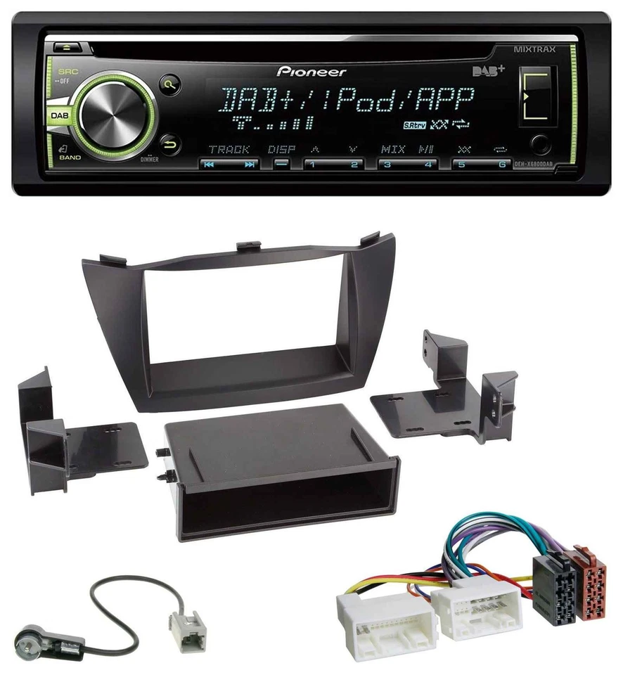Pioneer DAB USB MP3 AUX CD Autoradio für Hyundai ix35 (LM, 2010-2013) - Bild 1 von 4