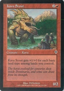 Invasion #151 Kavu Scout - Picture 1 of 2