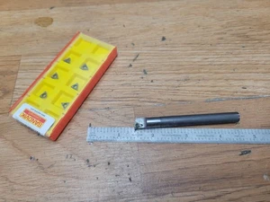 CIRCLE MACHINE 5/16 " CARBIDE BORING BAR + INSERTS - Picture 1 of 3