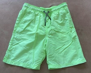 Boys Size L 12/14 Yellow/green Swim Trunks - Art Class - Picture 1 of 3