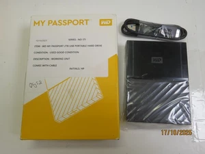 Western Digital My Passport 2 TB esterno, 2,5 pollici (WDBYVG0020BBKWESN) rigido - Foto 1 di 4