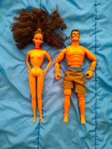 2 Dolls - Barbie & Action Man (PLEASE READ) - Picture 1 of 5