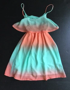 Vintage Havana Girls Spagetti Strap Sun Dress Size S NWOT - Picture 1 of 3