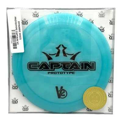 Dynamic Discs V2 Captain Prototype 173g Collector Box RARE - Image 1 of 3