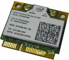 HP 670288-001 Intel Centrino Wireless-N 2200 2200BNHMW PCIe Half mini