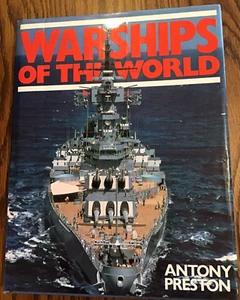 Warships of the World, Antony Preston, 1983, HB, Illustr, Six main types WWI-WW2 - Picture 1 of 13