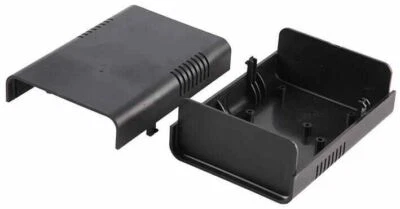 KEMO ELECTRONIC - Black ABS Ventilated Shell Case Enclosure - 135x95x45mm