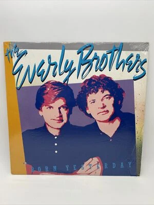 The Everly Brothers Born Yesterday Vinyl LP 1986 Polygram Records SRM-1-4117 Foto 1 de 4