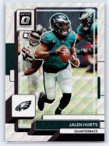 2022 Donruss Optic Wave Prizm #157 Jalen Hurts Philadelphia Eagles /300