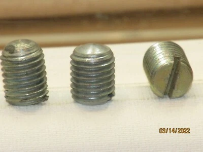 The listing is for:(8)Replacement Set Screws for CopperNeutral Bars,5/16"-24 - Image 1 of 4