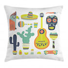Fiesta Throw Pillow Cases Cushion Covers Home Decor 8 Sizes By Ambesonne