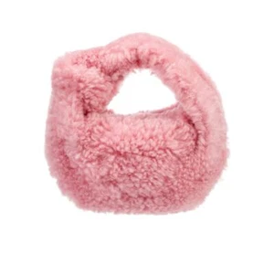 Bottega Veneta Shearling Mini Jodie Bag - Picture 1 of 9