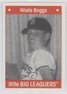 1990 Simon & Schuster Little Big Leaguers Book Cards Wade Boggs HOF