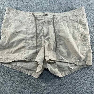 Pantalones Cortos de Senderismo para Mujer Pesca Talla 20 Caqui Exterior Resistente Chino Camping Columbia Foto 1 de 4