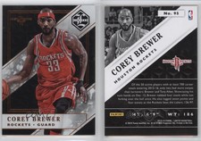 2015-16 Panini Limited /80 Corey Brewer #95
