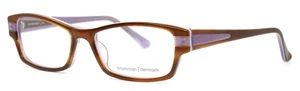 Prodesign Denmark 1748 5024 Semi Medium Brown Womens Eyeglasses 51-15-135 B:30 - Picture 1 of 13