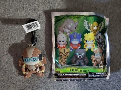 Figural Bag Clip Transformers Rise Of The Beasts WHEELJACK Keychain Monogram - Image 1 of 3