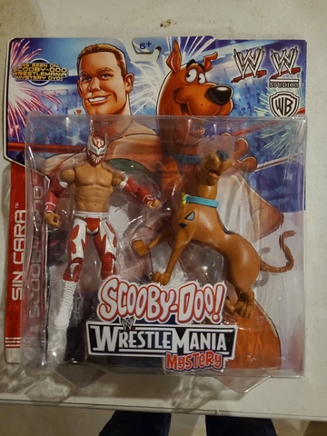 WWE Sin Cara Scooby Doo WrestleMania Mystery Figures NEW Sealed rare Mattel Cover