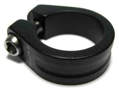 Kalloy Uno Bicycle Seat Post Clamp 31.8mm 11/4" Black SC-100 665694 Free Shipper