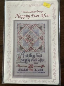 NEW  Ursula Michael Designs "HAPPILY EVER AFTER” COUNTED CROSS STITCH - Picture 1 of 1