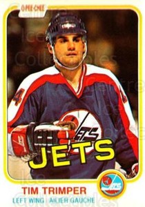 1981-82 O-Pee-Chee #376 Tim Trimper