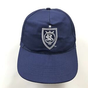 Real Salt Lake Hat Cap Strapback Blue White Adjustable Embroidered MLS Soccer