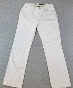 Tommy Hilfiger Jeans Premium White Denim Classic Fit Mens 34x32 NWT - Picture 1 of 19