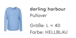Pullover Von Darling Harbour, Hellblau, L - Bild 1 von 4