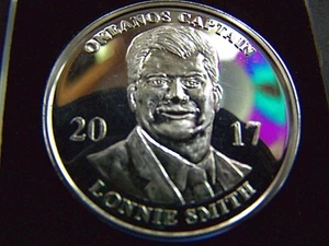 Rare 2017 Okeanos CAPTAIN Fine Silver Mardi Gras Doubloon in Case - Picture 1 of 4