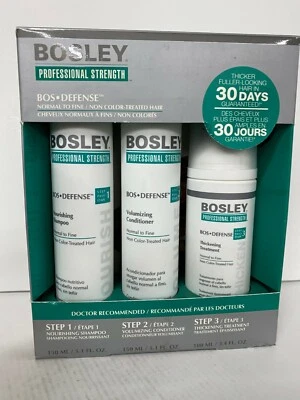 Bosley Professional Bos Defense paquete de inicio de 30 días para cabello sin teñido Foto 1 de 4