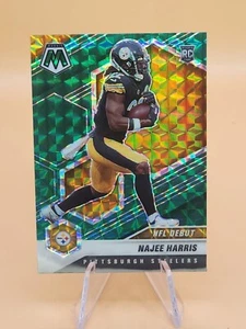 2021 Panini Mosaic - NFL Debut Mosaic Green Prizm #252 Najee Harris (RC) - Picture 1 of 2