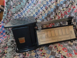 TRINER AIR MAIL ACCURACY Metal POSTAL SCALE ORIGINAL - Picture 1 of 12
