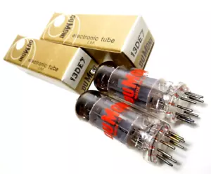 Matched PAIR 13DE7 Hitachi Tubes NOS NIB Grey Plate WA6 se 2nd Gen Woo - DuMont - Picture 1 of 3