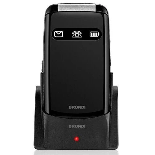 Brondi Amico Favoloso Dual SIM Cellulare - Nero