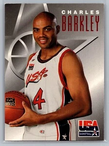 1996 SkyBox Texaco USA Charles Barkley #1 USA - Picture 1 of 2